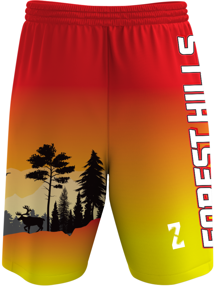 Forest Hills Ultimate | Ultimate Shorts - Orange -SuperFly X fabric