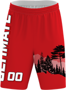 Forest Hills Ultimate | Ultimate Shorts - Red -SuperFly X fabric