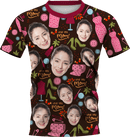 Jersey | Mother's Day | Icy SuperFLEX fabric - Choco Berry