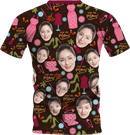 Jersey | Mother's Day | Icy SuperFLEX fabric - Choco Berry