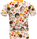 Jersey | Thanksgiving Day | Poly-Cotton fabric - Cream
