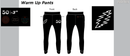 Grateful Dingwop Ultimate | Warm Up Pants - Black Design