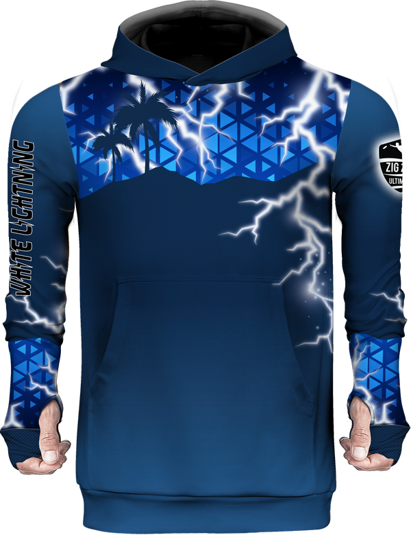 White Lightning Ultimate | Classic Hoodie - Poly Cotton fabric