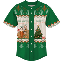 Baseball Button Up | Cozy & Bright | Poly-cotton fabric - Green