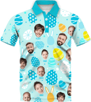 Polo | Easter Day | Icy SuperFLEX fabric - Baby Blue