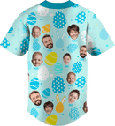 Baseball Button Up | Easter Day | Poly-cotton fabric - Baby Blue