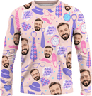 Sweater | Father's Day | Poly-cotton fabric - Light Pink