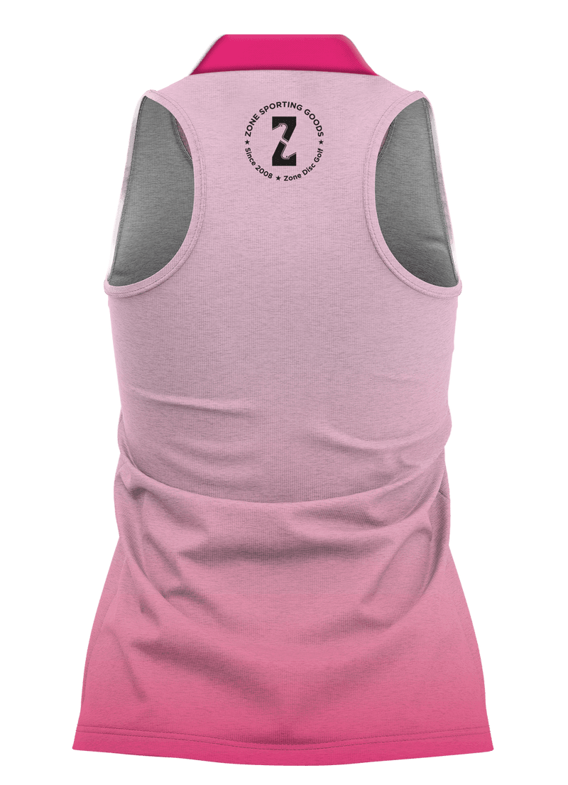 Disc Golf | Hailymar Arias The Ombre Cherry Racerback Polo