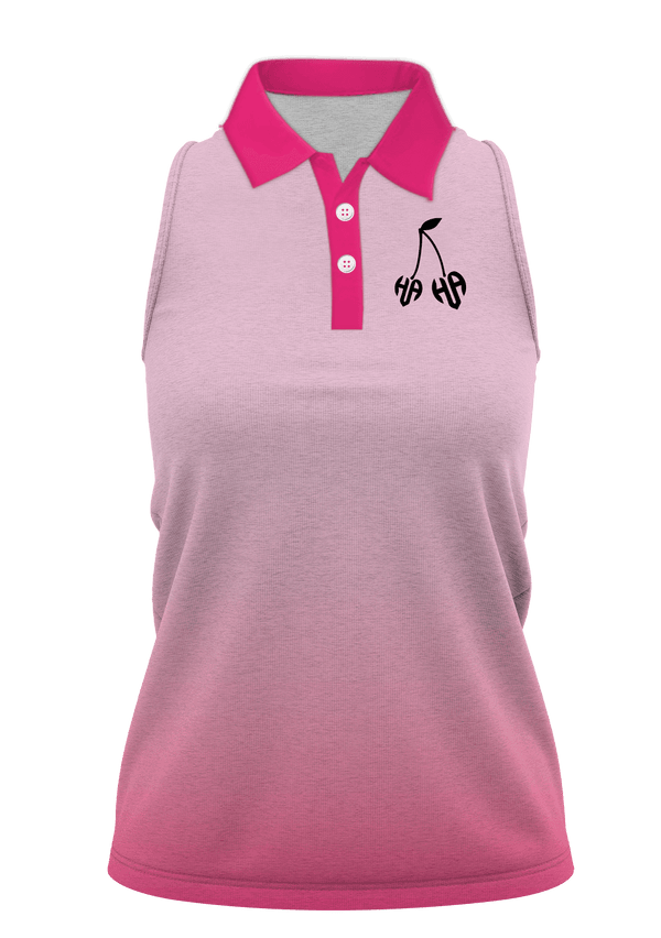 Disc Golf | Hailymar Arias The Ombre Cherry Racerback Polo