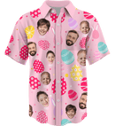 Collar Button Up | Easter Day | Icy SuperFLEX fabric - Baby Pink