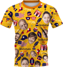 Jersey | Independence Day | Icy SuperFLEX fabric - Yellow