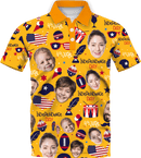 Polo | Independence Day | Icy SuperFLEX fabric - Yellow