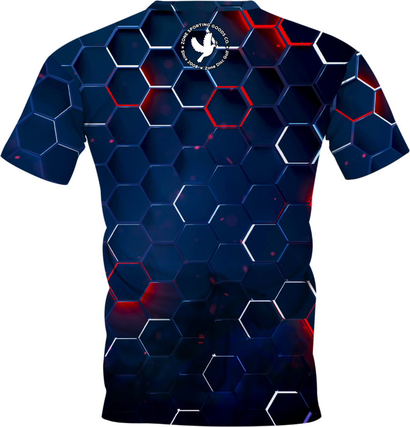 Disc Golf | Eli Webb Hex Pattern Jersey