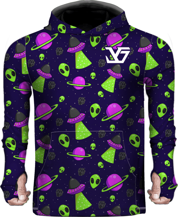 Disc Golf | Joe Grooms The Alien Sun Hoodie