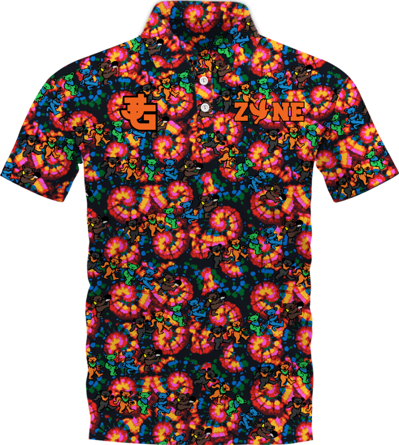Disc Golf | Thomas Grooms Patterned Polo