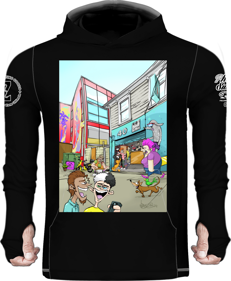 The Gordy-verse | Black Sun Hoodie