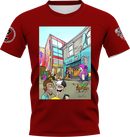 The Gordy-verse |  Dark Red Jersey - Day Version