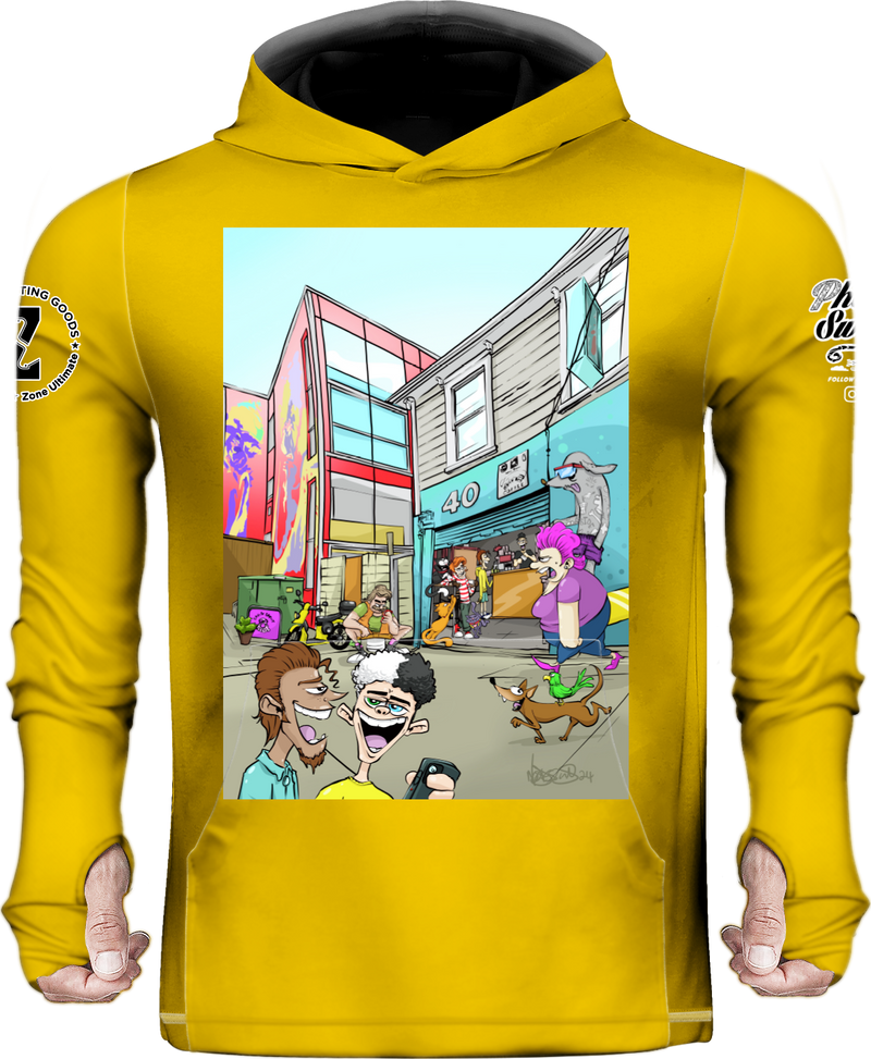 The Gordy-verse | Yellow Sun Hoodie