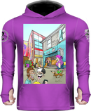 The Gordy-verse | Purple Sun Hoodie