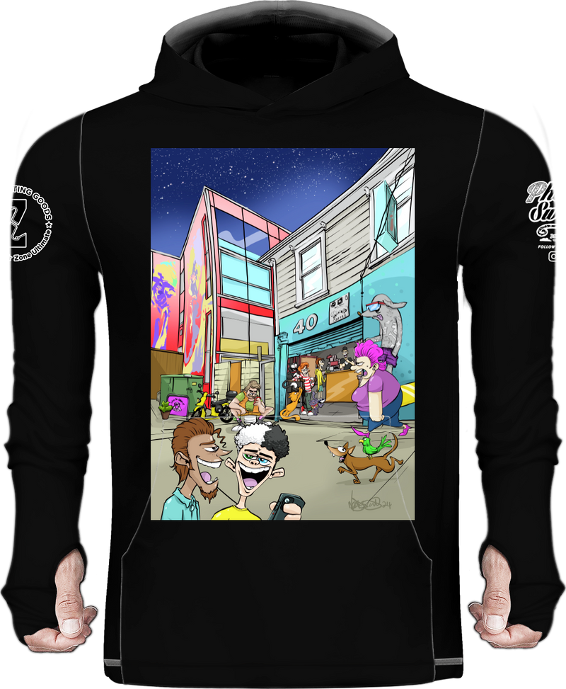 The Gordy-verse | Black Sun Hoodie