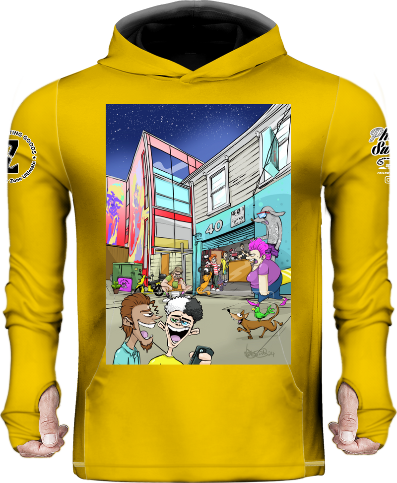 The Gordy-verse | Yellow Sun Hoodie