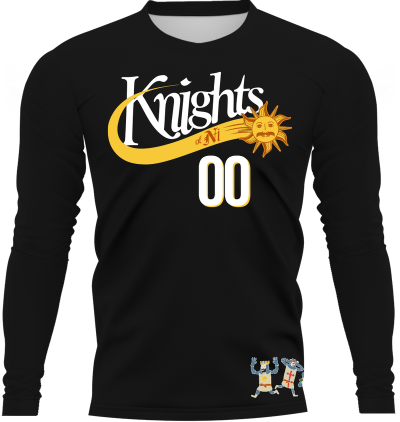 Knights of Ni Ultimate 2024 | Black Jersey - Longsleeve