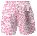 Monkey Zombie Pale Pink Spirit Shorts