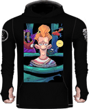 Phil Dsok Pinup | Black Sun Hoodie