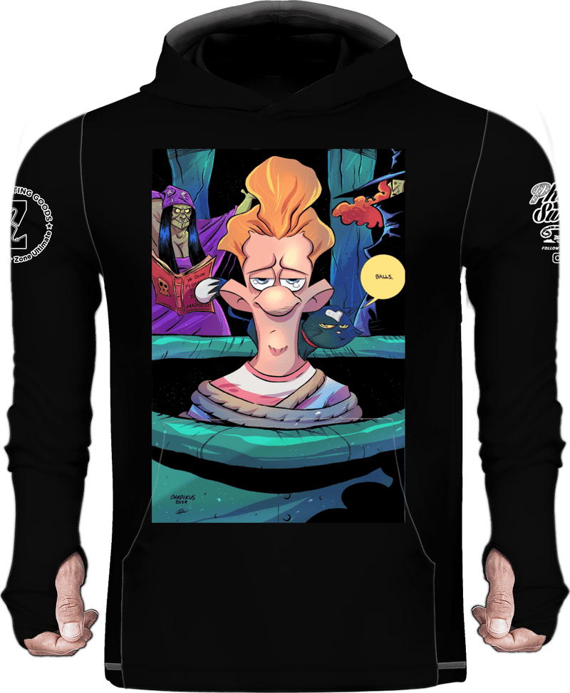 Phil Dsok Pinup | Black Sun Hoodie