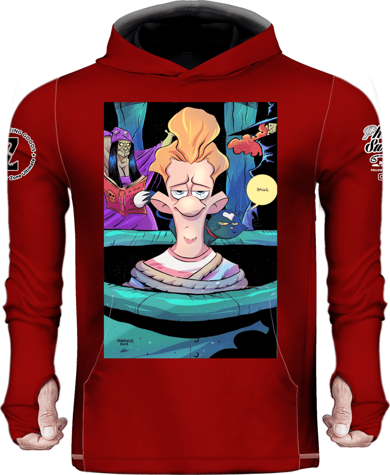 Phil Dsok Pinup | Red Sun Hoodie