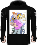 Phil Pinup 1 | Black Sun Hoodie