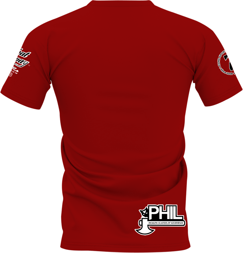 Phil Pinup 1 | Red Jersey