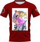 Phil Pinup 1 | Red Jersey