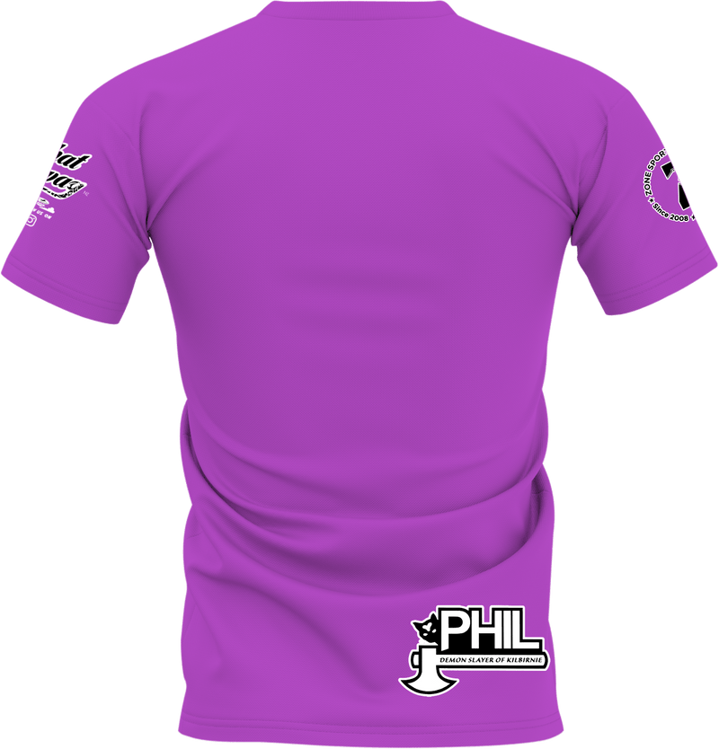 Phil Pinup 1 | Purple Jersey