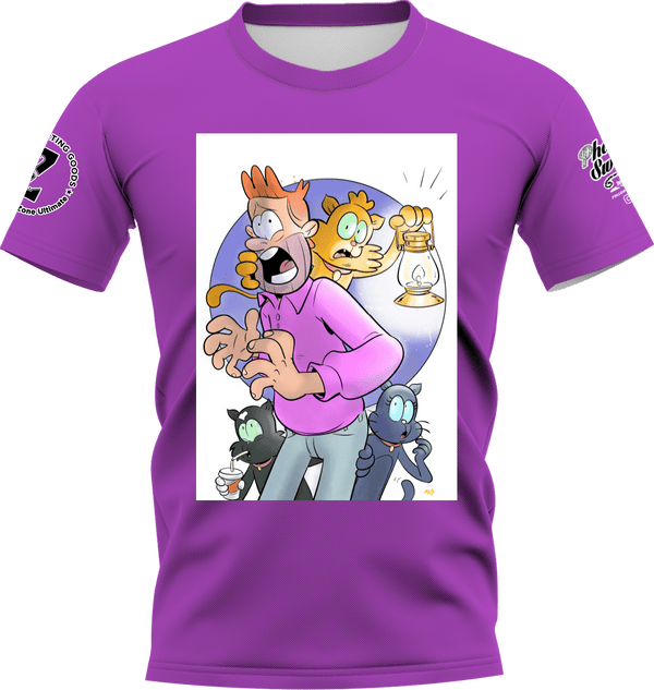 Phil Pinup 1 | Purple Jersey