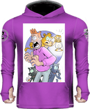 Phil Pinup 1 | Purple Sun Hoodie