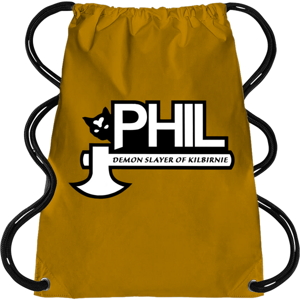 Phil The Demon Slayer Of Kilbirnie Dark Yellow Cleat Bag