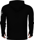 Phil The Demon Slayer Of Kilbirnie | Black Sun Hoodie