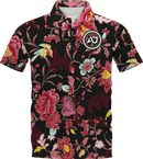 AJ Carey | Red Flower Polo