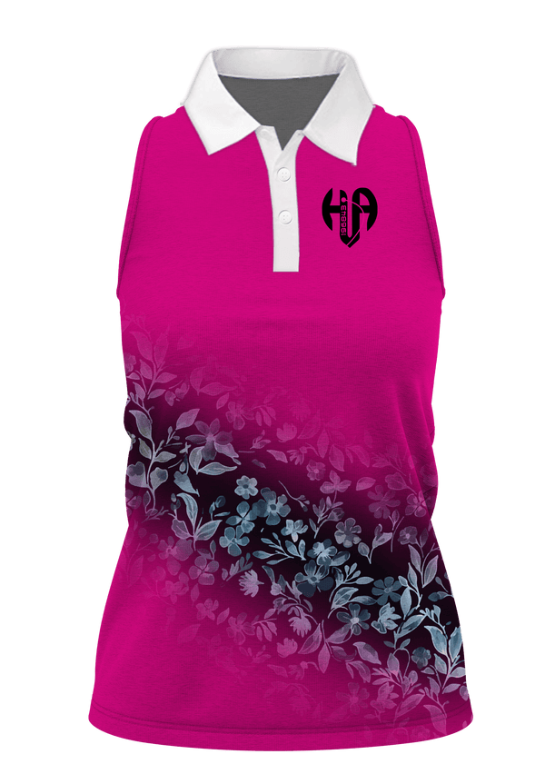 Disc Golf | Hailymar Arias The Spring Pink Racerback Polo