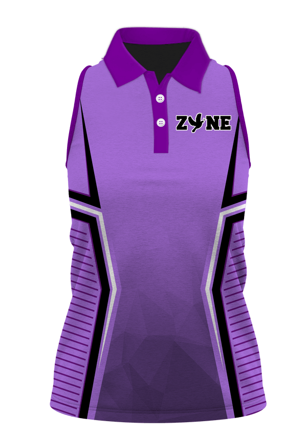 Disc Golf | Kimberly The CyberPlum Racerback Polo