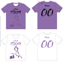 A Little Bit Sticky Ultimate | Single Layer Reversible - Purple White