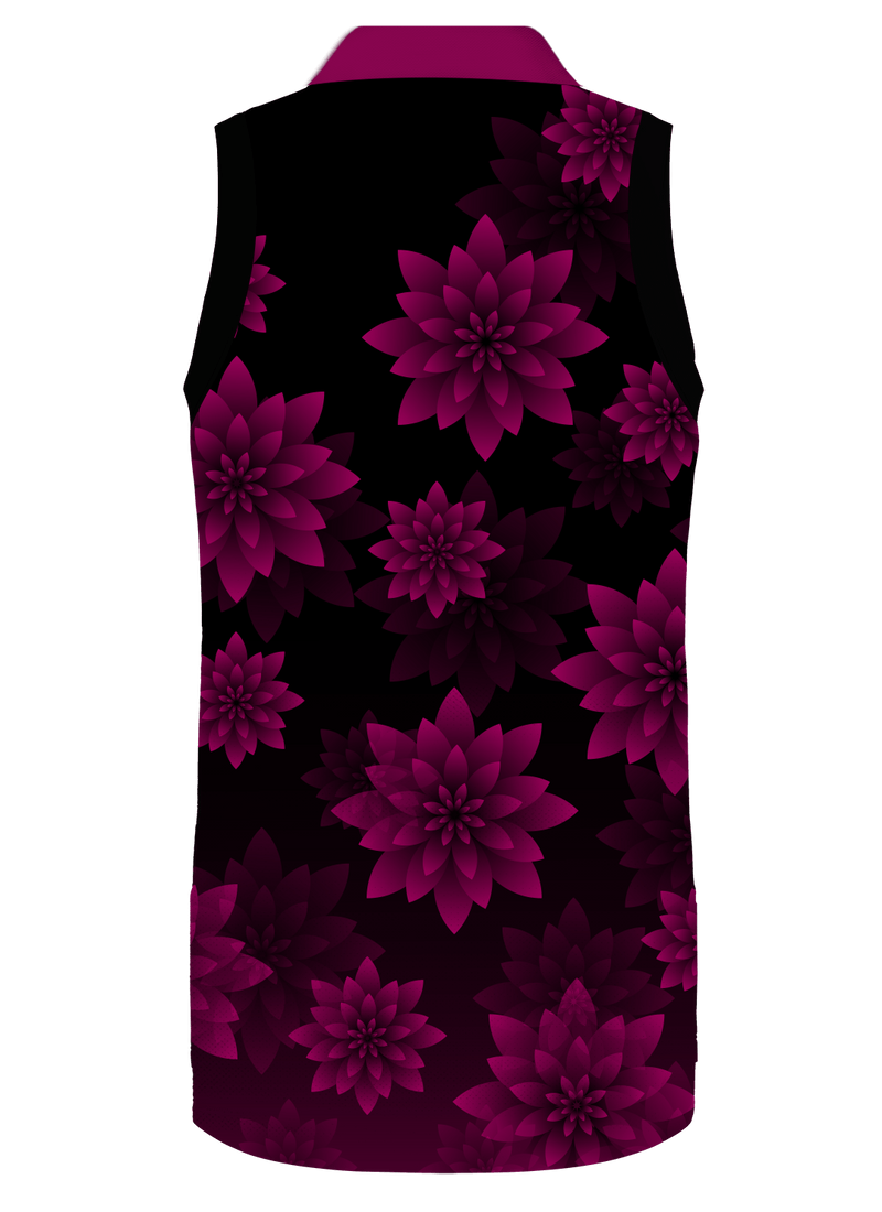 Disc Golf | Kimberly The Dahlia Racerback Polo