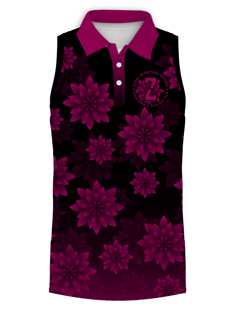 Disc Golf | Kimberly The Dahlia Racerback Polo