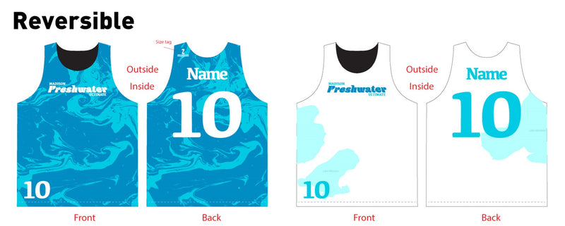 Freshwater Ultimate | Reversible Training Tanktop