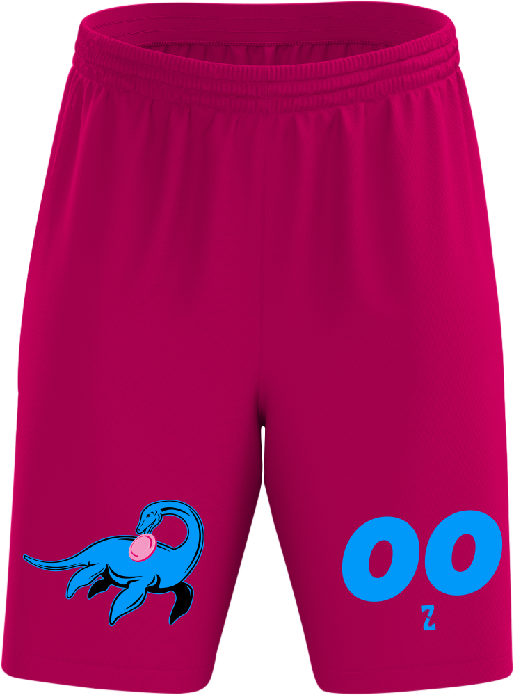 Nessie Ultimate | Pink Standard Shorts - SLight fabric