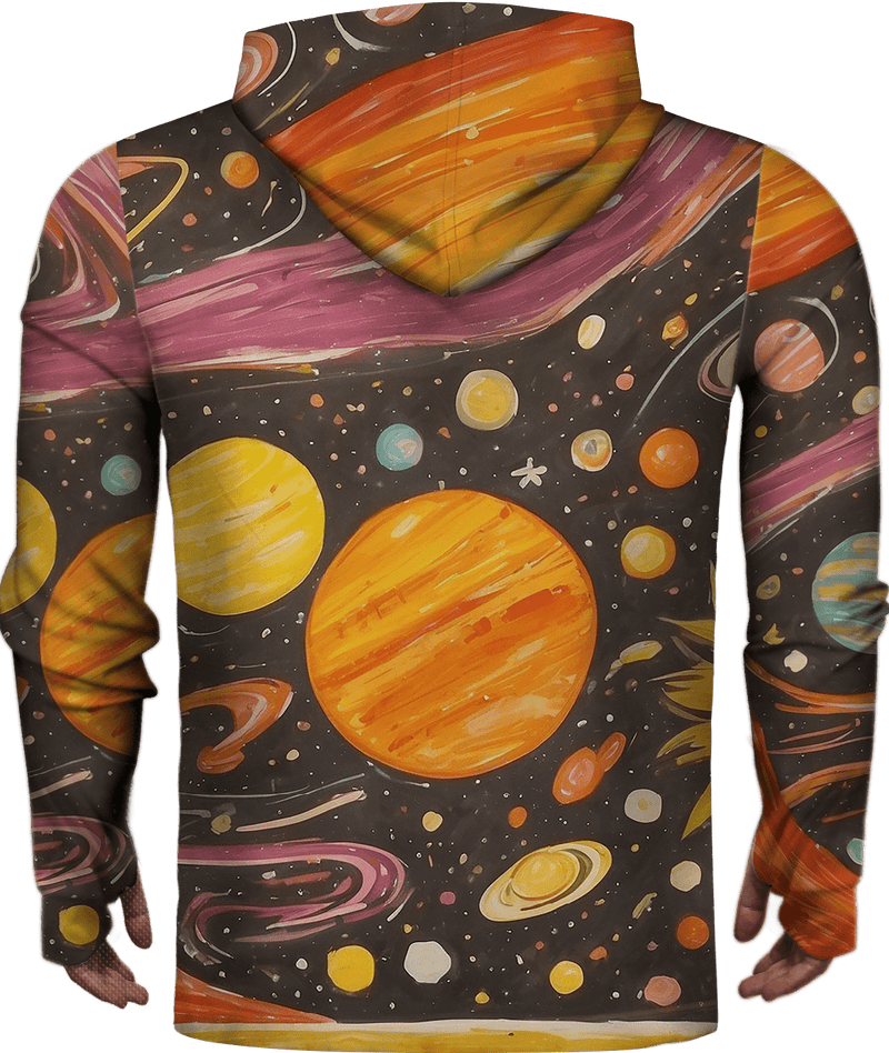 Disc Golf  | Christian Benson Camp The Multiverse Sun Hoodie