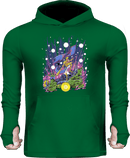 Kimmy Kit | LightGreen Sun Hoodie