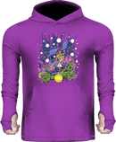 Kimmy Kit | Purple Sun Hoodie