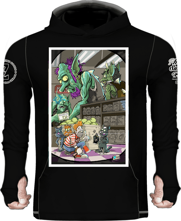 Troll | Black Sun Hoodie